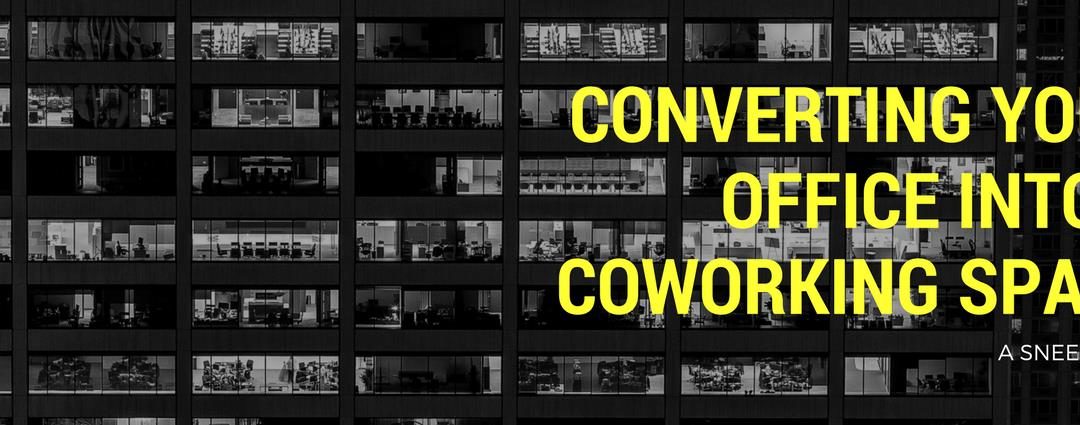 Converting your office into a co-working space